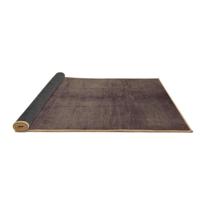 Sideview of Oriental Brown Industrial Rug, urb1588brn