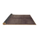 Sideview of Oriental Brown Industrial Rug, urb1588brn