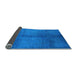 Sideview of Oriental Light Blue Industrial Rug, urb1588lblu