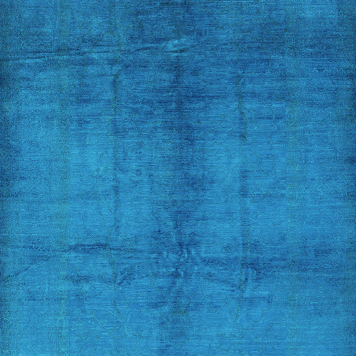 Machine Washable Oriental Turquoise Industrial Area Rugs, wshurb1588turq