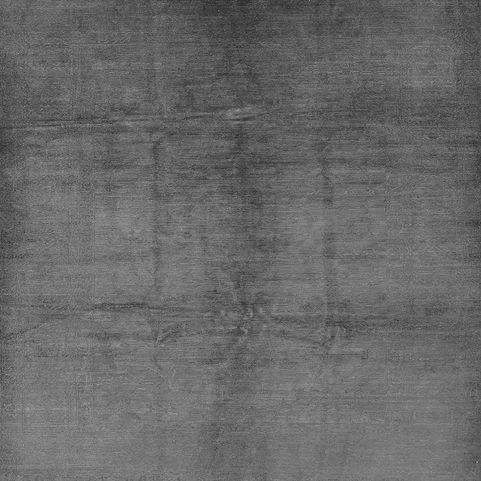 Square Machine Washable Oriental Gray Industrial Rug, wshurb1588gry
