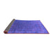 Sideview of Oriental Purple Industrial Rug, urb1589pur