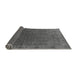 Sideview of Oriental Gray Industrial Rug, urb1589gry