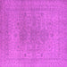 Square Oriental Pink Industrial Rug, urb1590pnk