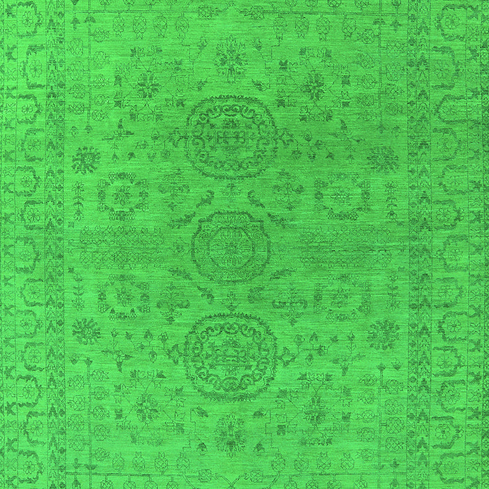 Oriental Green Industrial Rug, urb1590grn
