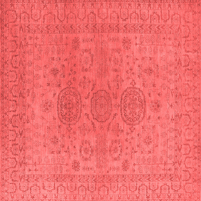 Machine Washable Oriental Red Industrial Rug, wshurb1590red