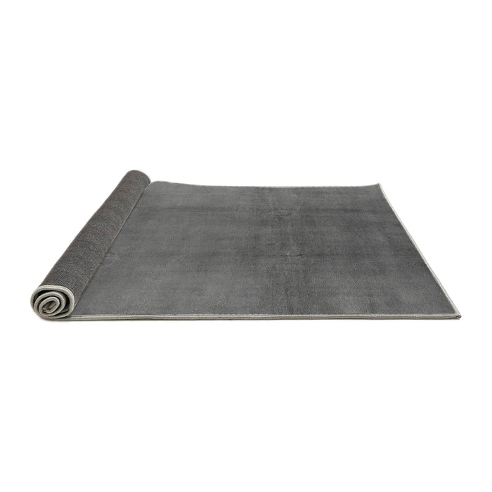 Sideview of Oriental Gray Industrial Rug, urb1591gry