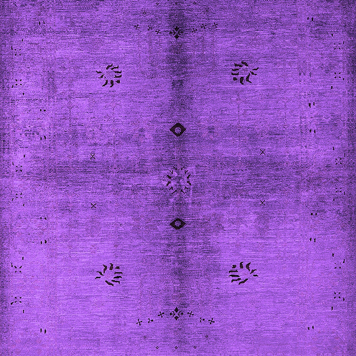 Machine Washable Oriental Purple Industrial Area Rugs, wshurb1592pur
