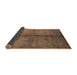 Sideview of Oriental Brown Industrial Rug, urb1592brn