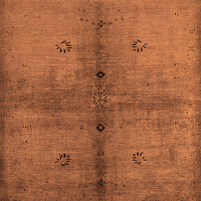 Machine Washable Oriental Orange Industrial Area Rugs, wshurb1592org