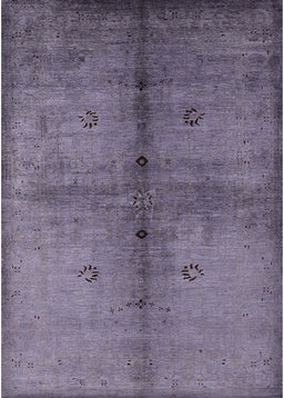 Mid-Century Modern Purple Oriental Rug, urb1592