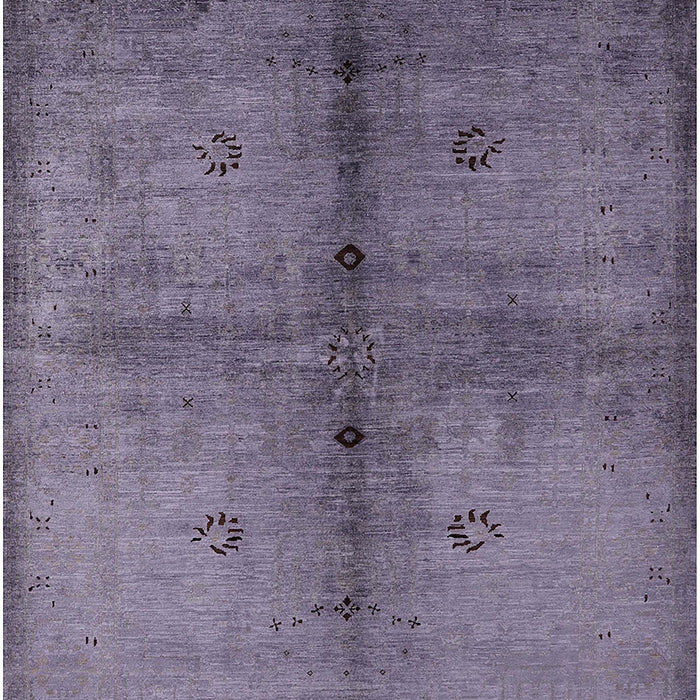 Mid-Century Modern Purple Oriental Rug, urb1592