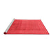 Industrial Red Washable Rugs