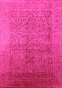 Oriental Pink Industrial Rug, urb1593pnk