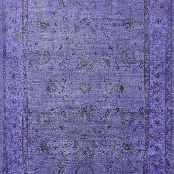 Mid-Century Modern Slate Blue Oriental Rug, urb1594