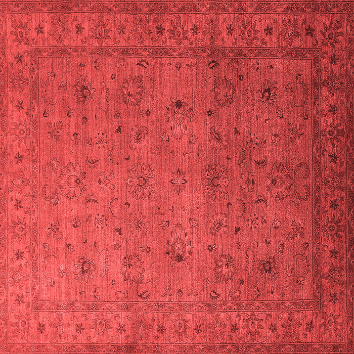 Machine Washable Oriental Red Industrial Rug, wshurb1594red