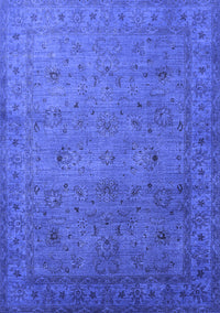 Oriental Blue Industrial Rug, urb1594blu