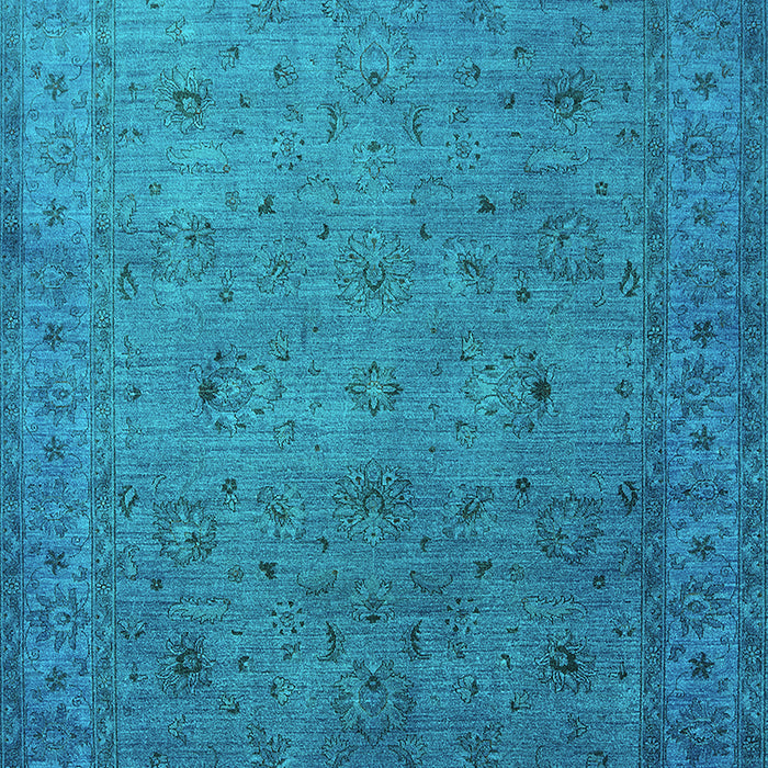 Oriental Turquoise Industrial Rug, urb1594turq