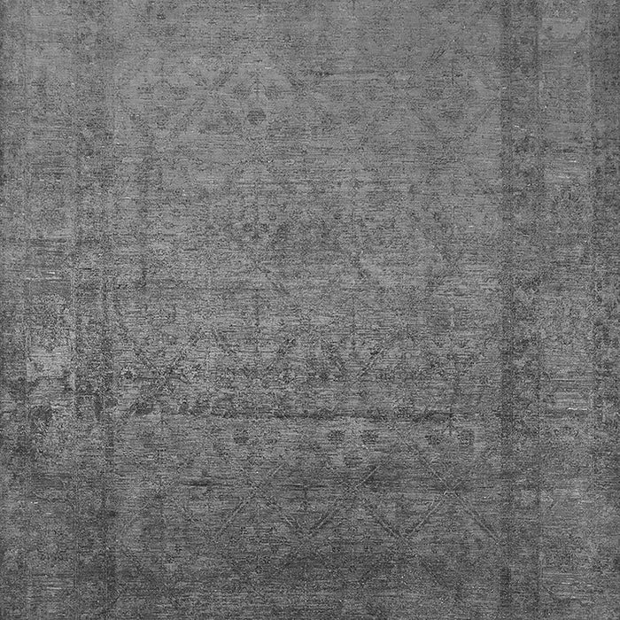 Machine Washable Oriental Gray Industrial Rug, wshurb1595gry