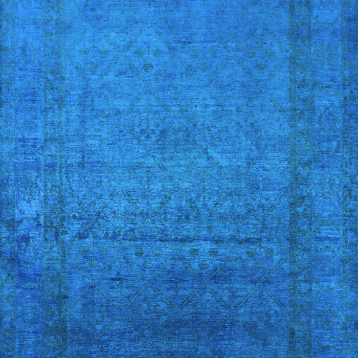Oriental Light Blue Industrial Rug, urb1595lblu