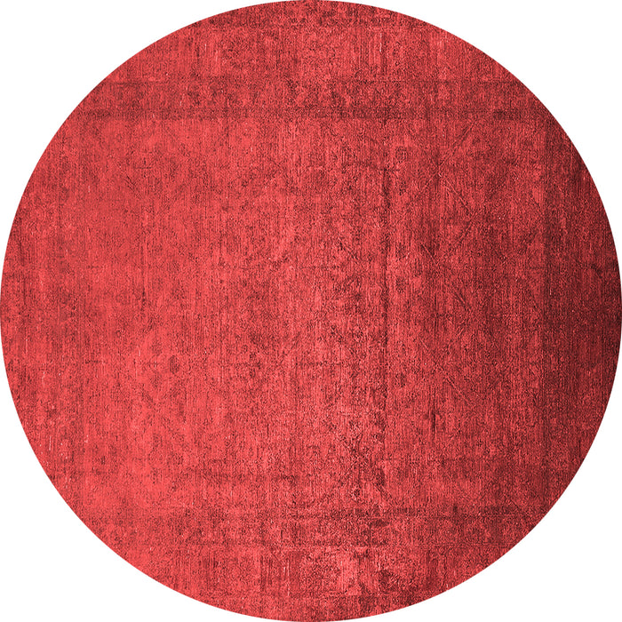 Machine Washable Oriental Red Industrial Rug, wshurb1595red