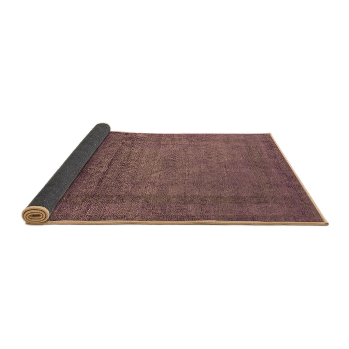 Sideview of Oriental Brown Industrial Rug, urb1595brn