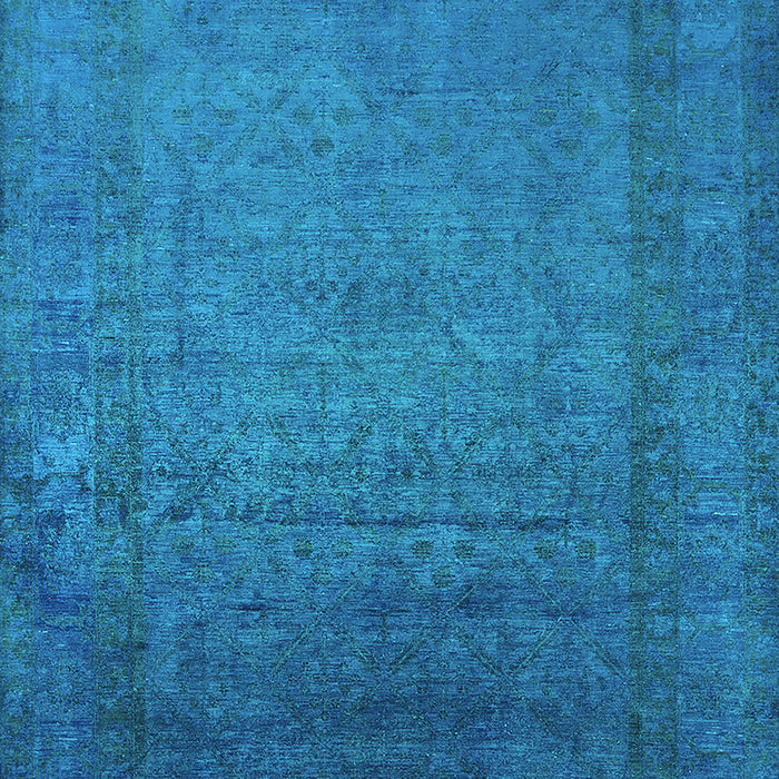 Oriental Turquoise Industrial Rug, urb1595turq