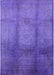 Mid-Century Modern Purple Oriental Rug, urb1596