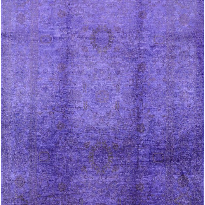 Mid-Century Modern Purple Oriental Rug, urb1596