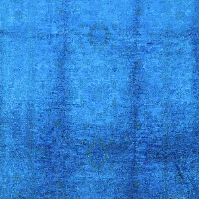 Oriental Light Blue Industrial Rug, urb1596lblu