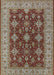 Mid-Century Modern Dark Sienna Brown Oriental Rug, urb1597