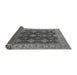 Sideview of Oriental Gray Industrial Rug, urb1597gry