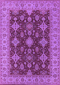 Oriental Purple Industrial Rug, urb1597pur