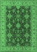 Oriental Emerald Green Industrial Rug, urb1597emgrn