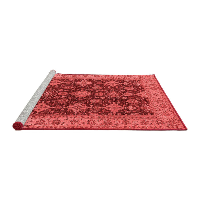 Industrial Red Washable Rugs
