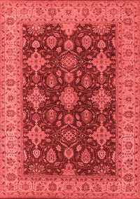 Oriental Red Industrial Rug, urb1597red