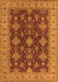 Machine Washable Oriental Orange Industrial Area Rugs, wshurb1597org