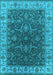 Oriental Light Blue Industrial Rug, urb1598lblu