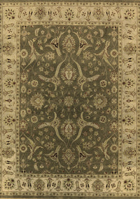 Oriental Brown Industrial Rug, urb1598brn