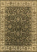 Oriental Brown Industrial Rug, urb1598brn