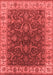 Oriental Red Industrial Area Rugs