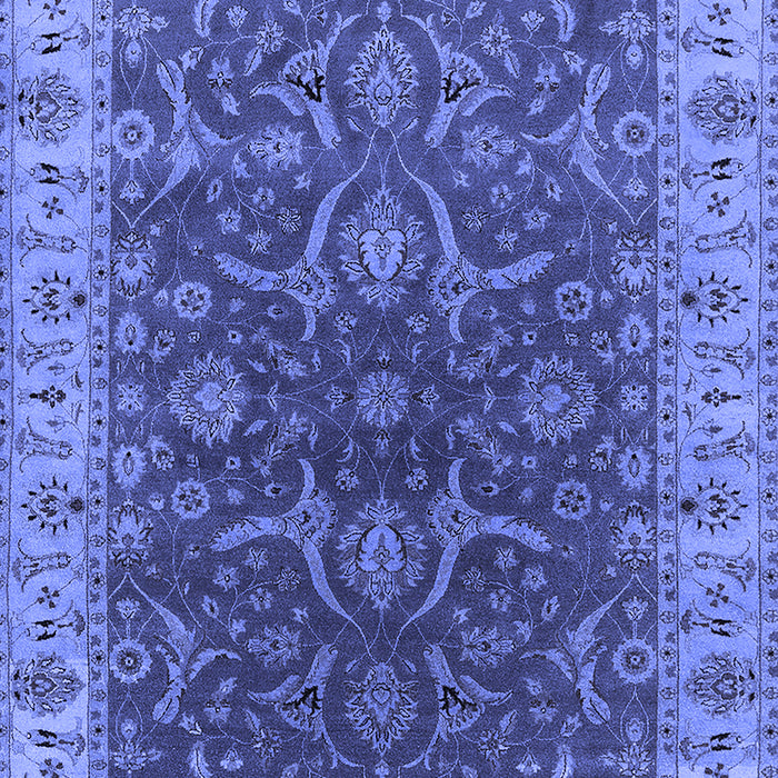 Oriental Blue Industrial Rug, urb1598blu