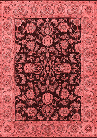 Oriental Red Industrial Rug, urb1599red