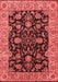 Oriental Red Industrial Area Rugs