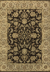 Oriental Brown Industrial Rug, urb1599brn