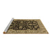 Sideview of Machine Washable Oriental Brown Industrial Rug, wshurb1599brn