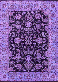 Oriental Purple Industrial Rug, urb1599pur