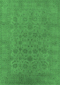 Oriental Emerald Green Industrial Rug, urb1600emgrn