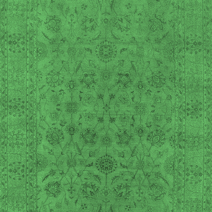 Oriental Emerald Green Industrial Rug, urb1600emgrn