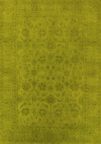 Oriental Yellow Industrial Rug, urb1600yw